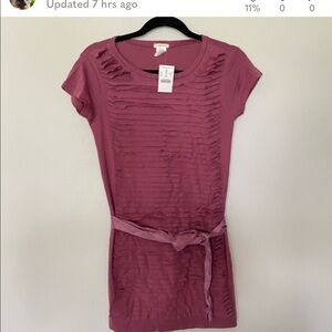 Crewcuts size 3 ruffle cotton shift dress 👗